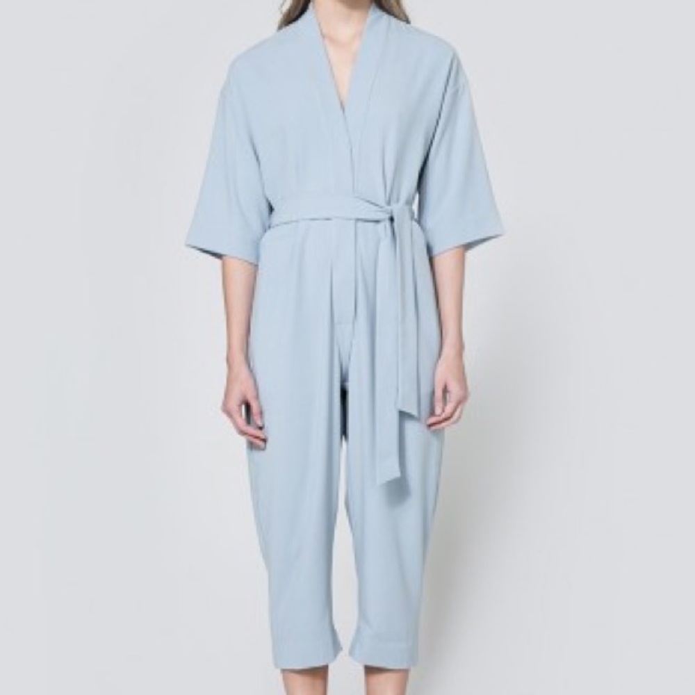 💥LAST CALL💥Jesse Kamm Light Blue Jumpsuit